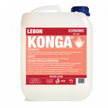 Sapun lichid, 5 L, Konga Economic