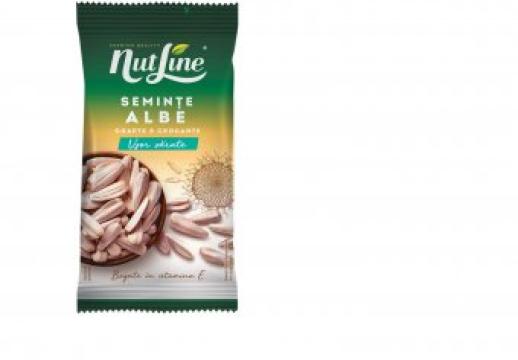 Seminte albe de floarea soarelui usor sarate Nutline 100g