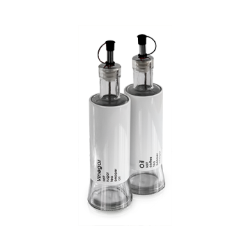 Set 2 sticle pentru ulei si otet Raki Top 2x320ml