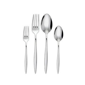 Set tacamuri 30 piese pentru 6 persoane, Hisar Mercury, inox