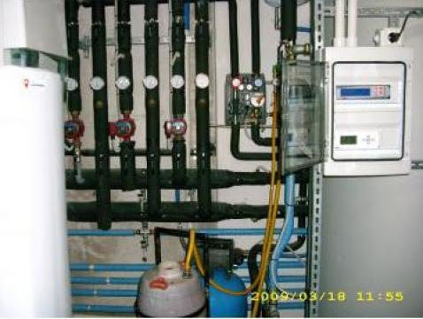 Sistem de climatizare prin pardoseala/perete/tavan