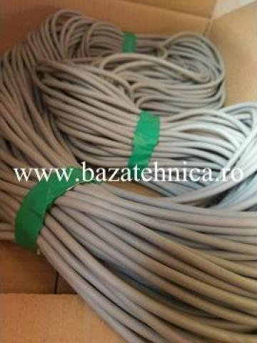 Snur cauciuc buretos, 15SH RALL 7001 O 5 mm