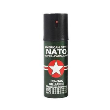 Spray piper paralizant, iritant, lacrimogen, Nato, 60 ml