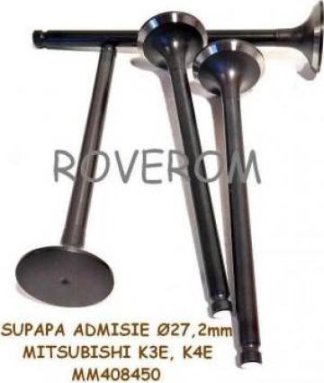 Supapa admisie Mitsubishi K3A, K3B, K3C, K3D, K4A, K4B, K4C