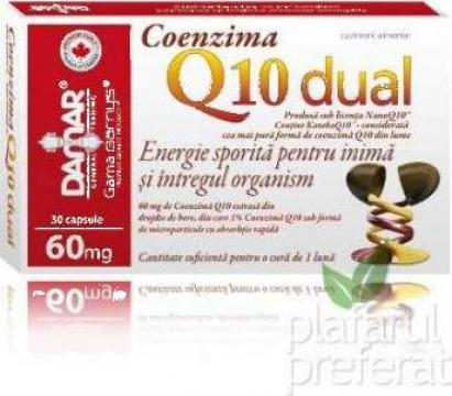 Supliment alimentar Coenzima Q10 Dual 30cps