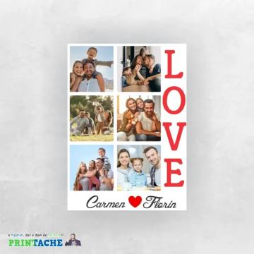 Tablou personalizat pe canvas Love 2