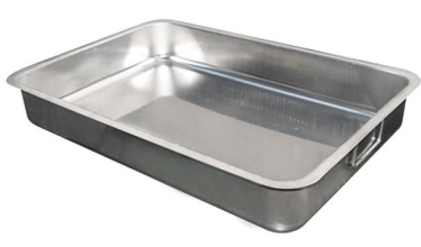 Tava inox dreptunghiulara Raki, pentru cuptor, 50x36xh8,5cm