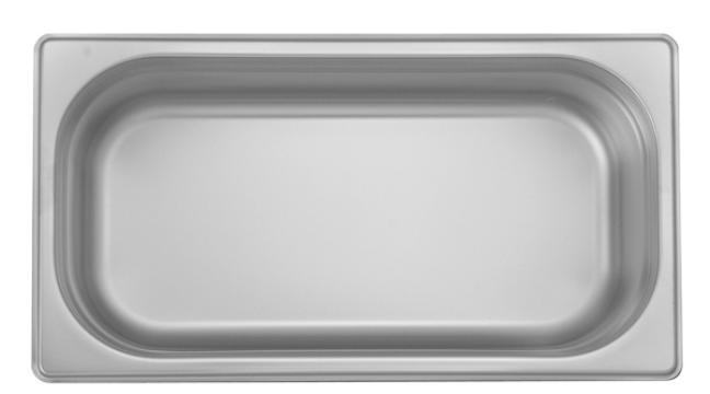 Tava inox gastronorm Ozti GN 1/3 100x325x176mm 3,7lt