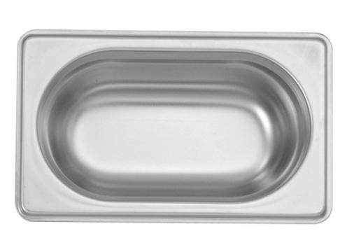 Tava inox gastronorm Ozti GN 1/9 100x176 108mm 0,8lt