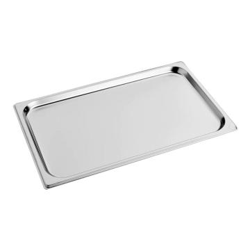 Tava inox pentru servire 53x32.5x2 cm.