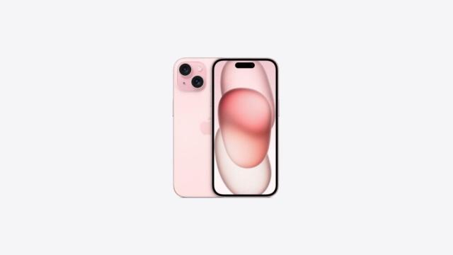 Telefon mobil Apple iPhone 15, 5G, 128GB, pink