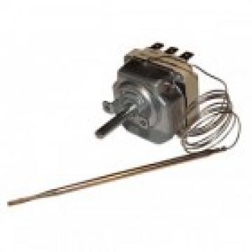 Termostat reglabil 50-250*C, 3NO, bulb 3mmx120mm