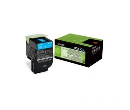 Toner Lexmark 80C2HC0, cyan, 3 k, CX410de , CX410de