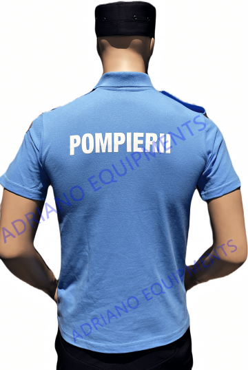 Tricou polo Pompieri