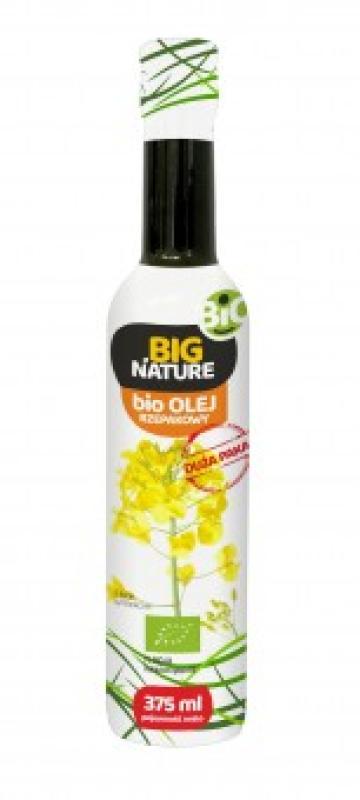 Ulei de rapita bio 375 ml Big Nature presat la rece