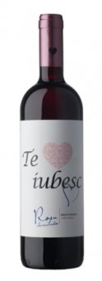 Vin rosu Te Iubesc demidulce, Cramele Recas, Alc. 12.5%