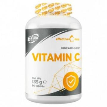 Vitamina C 1000mg, 90 tablete, 6Pak Nutrition