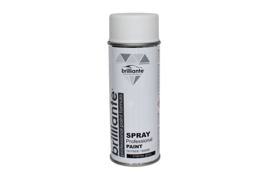 Vopsea spray alb clasic mat (Ral 9003) 400 ml Brilliante