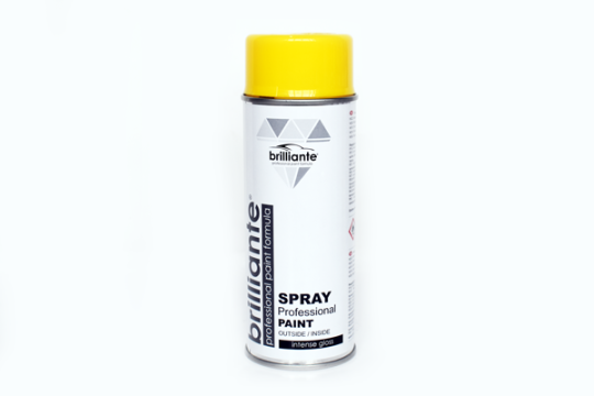 Vopsea spray galben (Ral 1018) 400 ml Brilliante